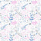 Sketched Botanicals & Hearts Fabric - ineedfabric.com