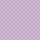 Small Flowers Fabric - Purple - ineedfabric.com
