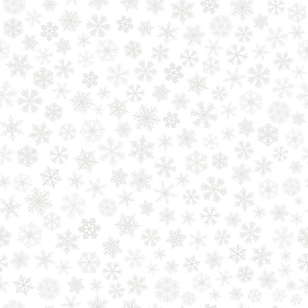 Small Snowflakes Tone on Tone Fabric