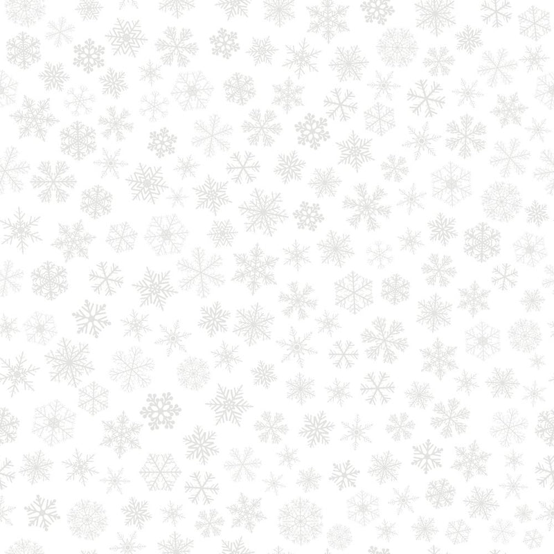 Swirl Mini Snowflakes SET of 4, Winter Snowflake 4 Types, Swirl