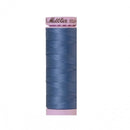 Smoky Blue Silk-Finish 50wt Solid Cotton Thread - 164yd - ineedfabric.com