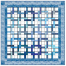 So Blue For You Quilt Kit 75 1/2" x 75 1/2" - ineedfabric.com