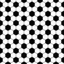 Soccer Ball Pattern Fabric - Black/White - ineedfabric.com