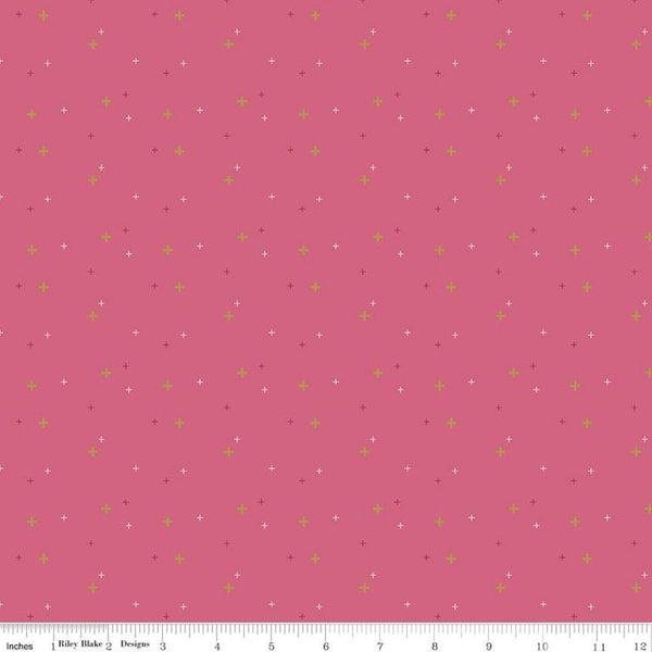 Sparkler Fabric - Raspberry Sparkle - ineedfabric.com