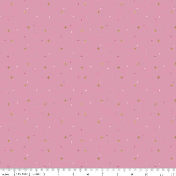 Sparkler Fabric - Rose Sparkle - ineedfabric.com