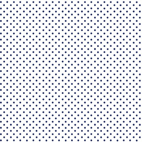 Spot Fabric - White Blue - ineedfabric.com