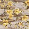 Spring Floral on Wood Planks Pattern 11 Fabric - ineedfabric.com