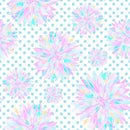 Spring Pastels, Flowers & Dots Fabric - ineedfabric.com