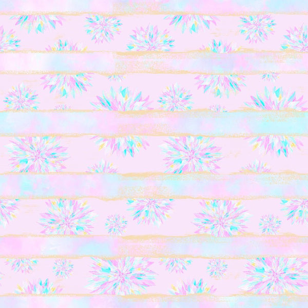 Spring Pastels, Flowers & Stripes Fabric - ineedfabric.com