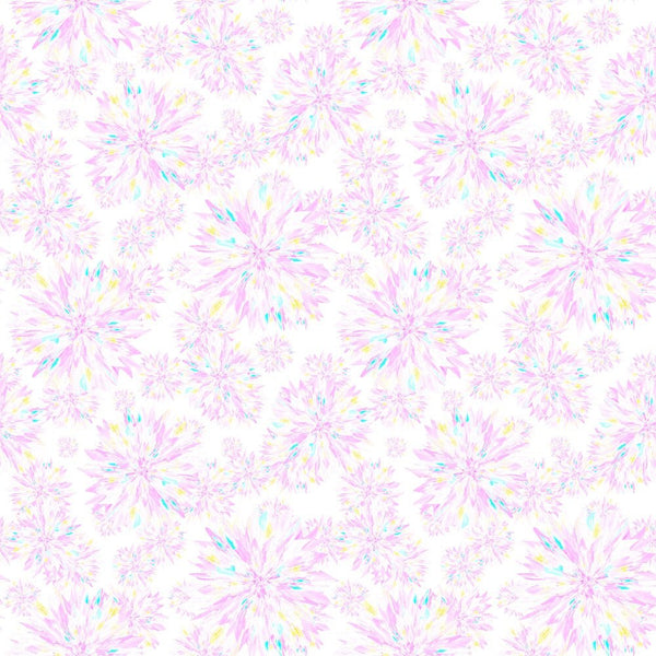 Spring Pastels, Small Flowers Fabric - ineedfabric.com