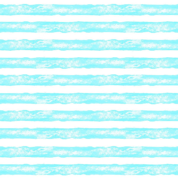 Spring Pastels, Stripes Fabric - Blue - ineedfabric.com
