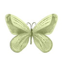 Spring Time Butterfly Fabric Panel - Green - ineedfabric.com