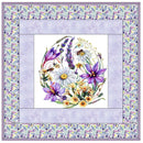 Spring Wildflower Easter Egg Wall Hanging 42" x 42" - ineedfabric.com