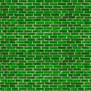 St. Patrick's Brick Wall Fabric - ineedfabric.com