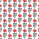 Stacked Rose Fabric - ineedfabric.com