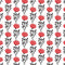 Stacked Rose Fabric - ineedfabric.com