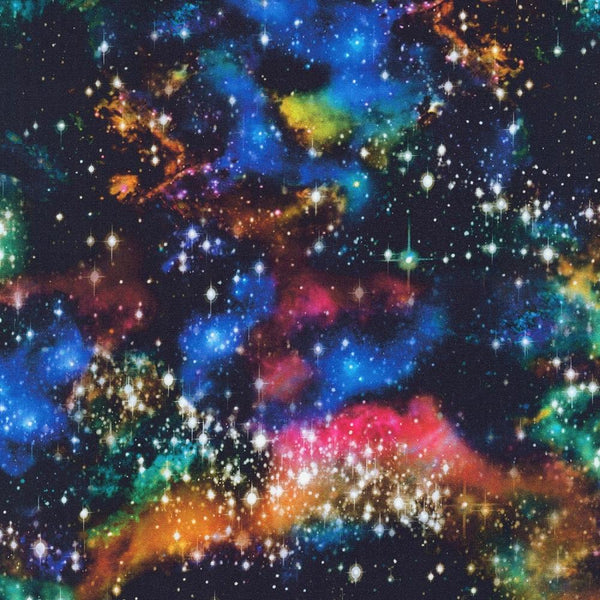 Stargazers Celestial Space Fabric - ineedfabric.com