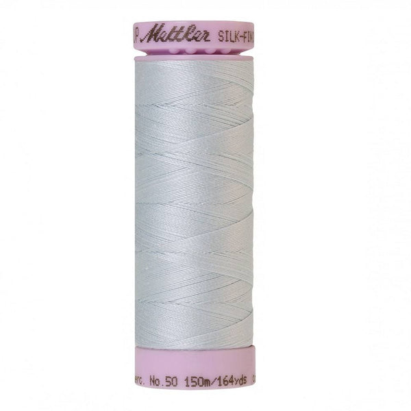 Starlight Blue Silk-Finish 50wt Solid Cotton Thread - 164yd - ineedfabric.com