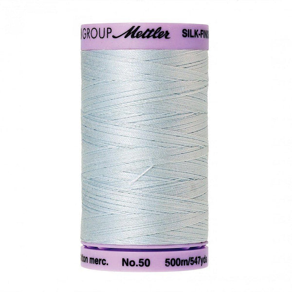 Starlight Blue Silk-Finish 50wt Solid Cotton Thread - 547yds - ineedfabric.com
