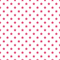 Stars Basics Fabric - Pink Carmine on White - ineedfabric.com