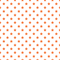 Stars Basics Fabric - Pumpkin on White - ineedfabric.com