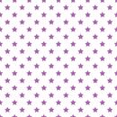 Stars Basics Fabric - Soft Purple on White - ineedfabric.com