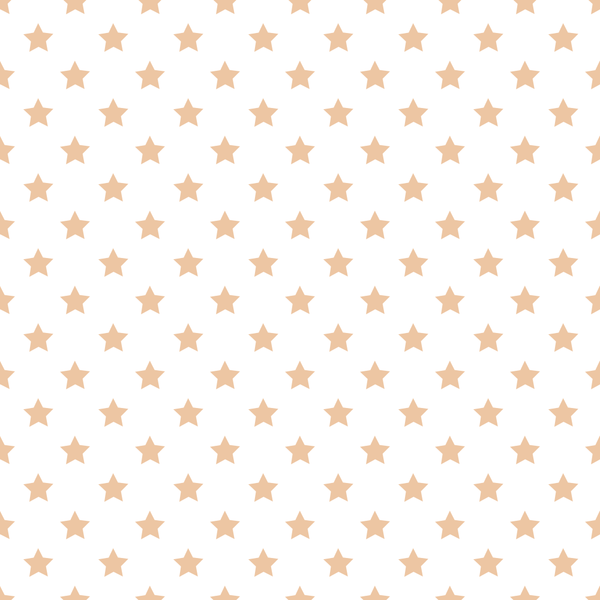Stars Basics Fabric - Tacao on White - ineedfabric.com
