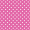 Stars Basics Fabric - White on Bashful Pink - ineedfabric.com