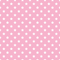 Stars Basics Fabric - White on Cupid Pink - ineedfabric.com