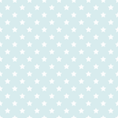 Stars Basics Fabric - White on Iceberg - ineedfabric.com