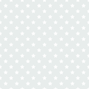 Stars Basics Fabric - White on Silver - ineedfabric.com