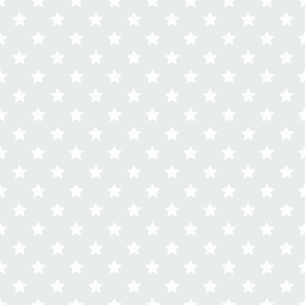 Stars Basics Fabric - White on Silver - ineedfabric.com