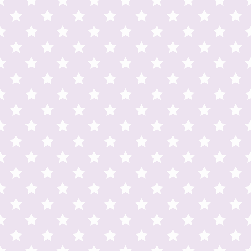 Stars Basics Fabric - White on Vintage Violet - ineedfabric.com