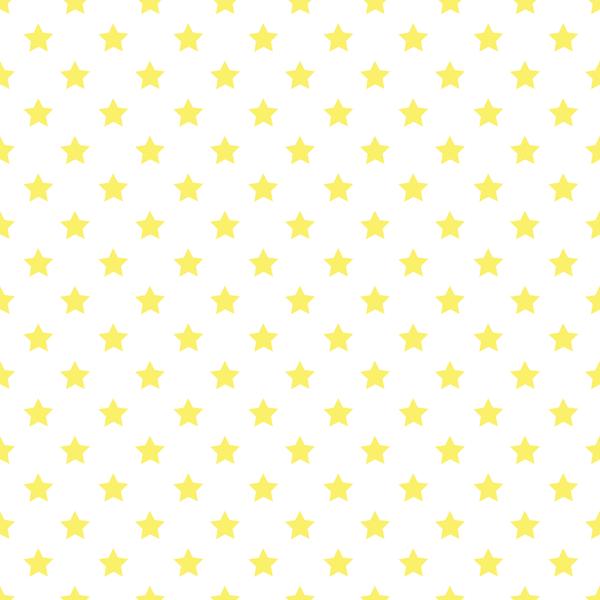Stars Basics Fabric - Yellow on White - ineedfabric.com