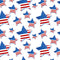Stars Of The United States Fabric - Multi - ineedfabric.com
