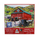 Stopping at the Quilt Barn Puzzle - 1000pc - ineedfabric.com