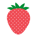 Strawberry Patch Dots Pattern Fabric Panel - ineedfabric.com