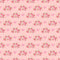 Strawberry Rainbows on Hearts Fabric - Pink - ineedfabric.com