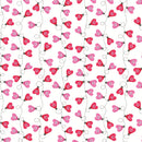 Stringed Heart Shape Lights Fabric - ineedfabric.com