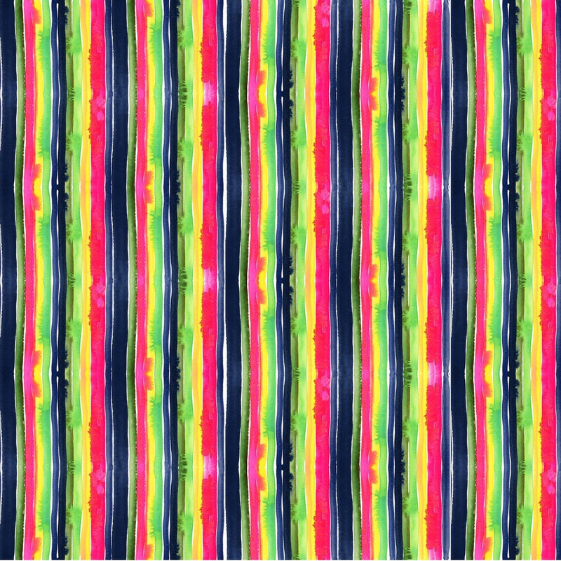 Striped Lines Fabric - Multi - ineedfabric.com
