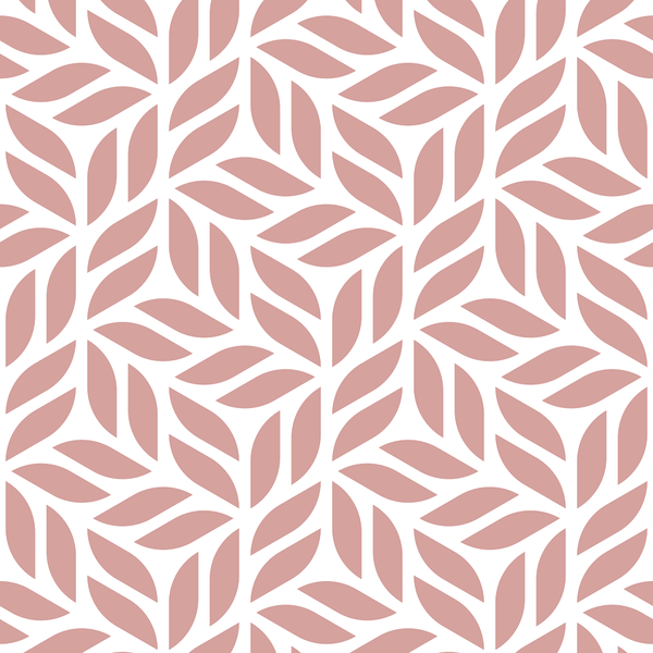 Stylish Abstract Shapes Fabric - Rose Gold - ineedfabric.com