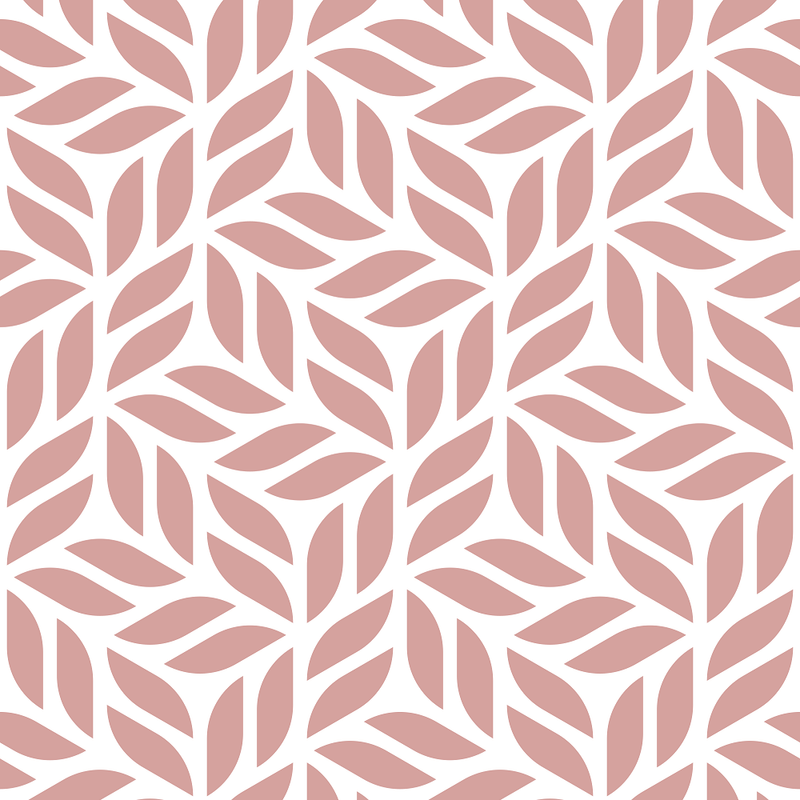 Stylish Abstract Shapes Fabric - Rose Gold - ineedfabric.com