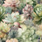 Succulents & Cacti Pattern 4 Fabric - ineedfabric.com