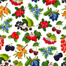 Summer Berries Fabric - ineedfabric.com