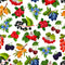 Summer Berries Fabric - ineedfabric.com
