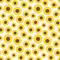 Sunflowers and Bees Allover Fabric - ineedfabric.com