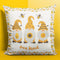 Sunflowers and Bees Bee Kind Gnomes Pillow Panels - ineedfabric.com