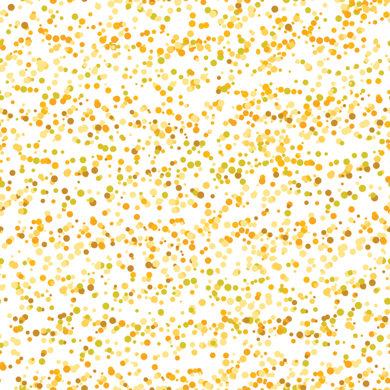 Sunflowers and Bees Dots Fabric - ineedfabric.com
