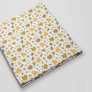 Sunflowers and Bees Honey Pot Fabric - ineedfabric.com