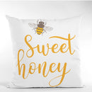 Sunflowers and Bees Sweet Honey Fabric Panel - ineedfabric.com